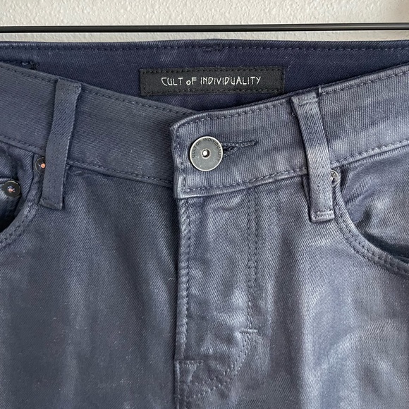 Cult of Individuality Moto Mid Rise Jeans 24 - Picture 4 of 8